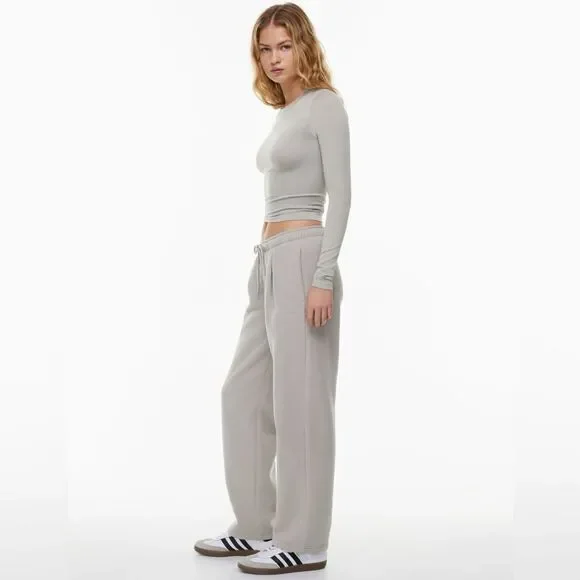 Aritzia Boyfriend Sweat-fleece Cozy Pants - Picture 1 of 6